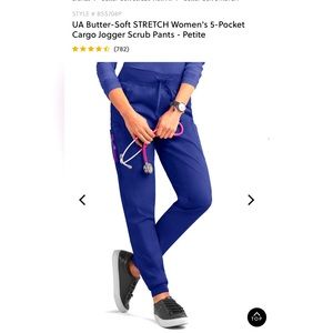 Buttersoft super stretch jogger scrub pants. Brand new